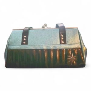 LUXDEVILLE Y2K Retro Patent Leather Handbag